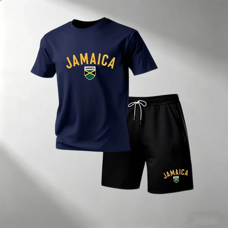 JAMAICA Summer Casual T-Shirts - Running Gear Men ulasan dan harga