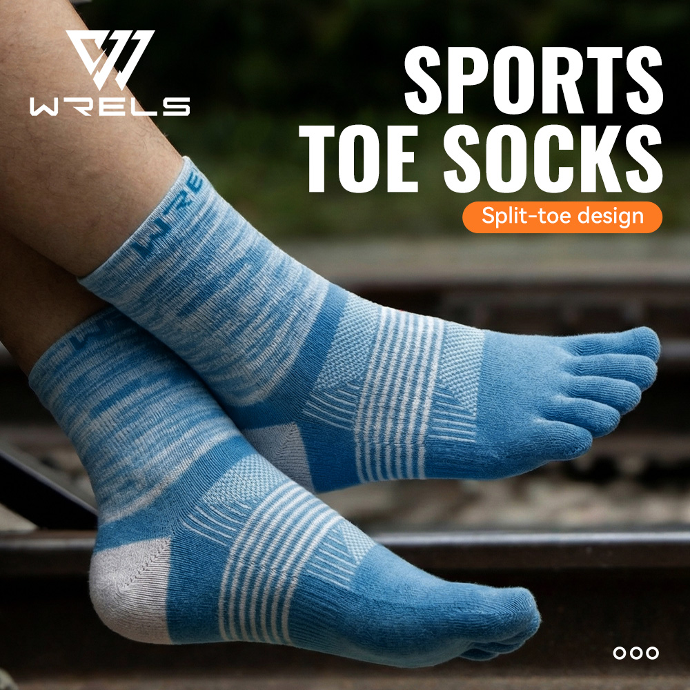 WRELS 1/2/3 Pair Five Finger S - Anti Blister Sock ulasan dan harga