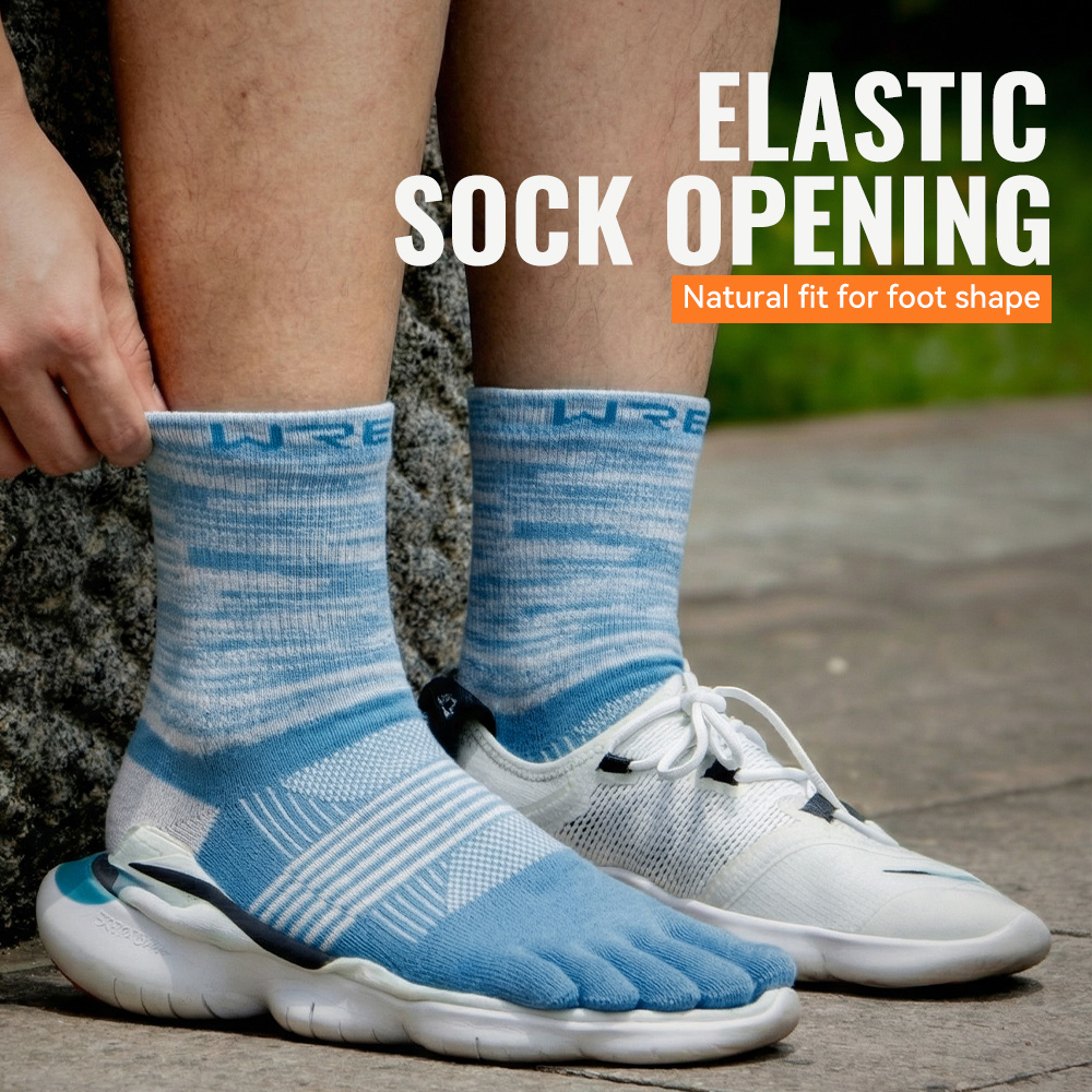 WRELS 1/2/3 Pair Five Finger S - Anti Blister Sock ulasan dan harga