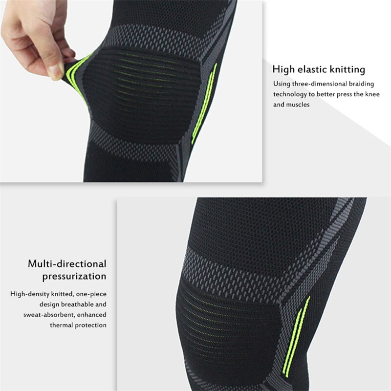 Single Knee Pad Knitted Nylon  - Running Gear Knee ulasan dan harga