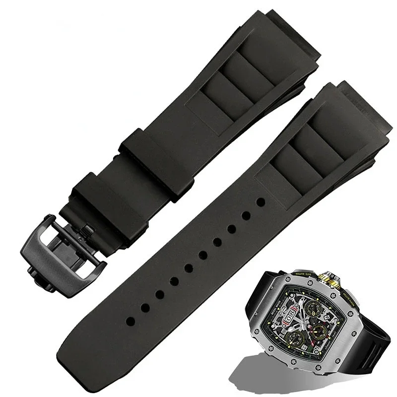 Rubber Watch Band for Richard  - Sweat Band Wrist ulasan dan harga