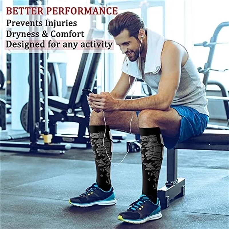 WRELS 1/2/3 Pairs Compression  - Anti Blister Sock ulasan dan harga
