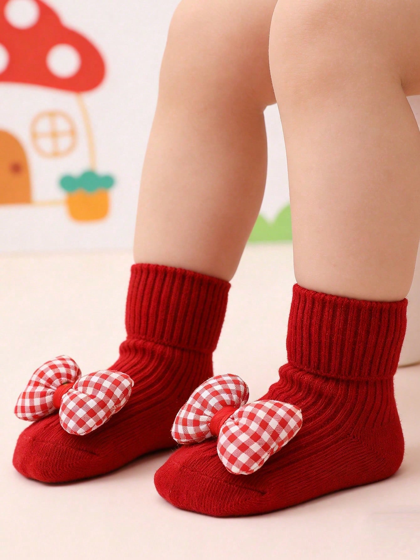 4Pairs Baby Girls Crew Socks S - Anti Blister Sock ulasan dan harga