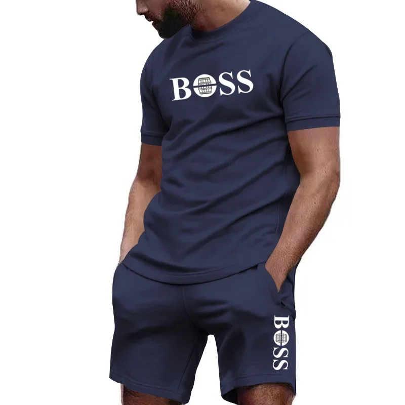 2026Summer Men's Two-piece Mes - Running Gear Men ulasan dan harga