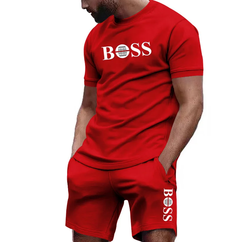 2026Summer Men's Two-piece Mes - Running Gear Men ulasan dan harga