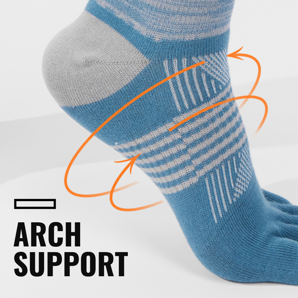 WRELS 1/2/3 Pairs Hiking Toe S - Anti Blister Sock ulasan dan harga