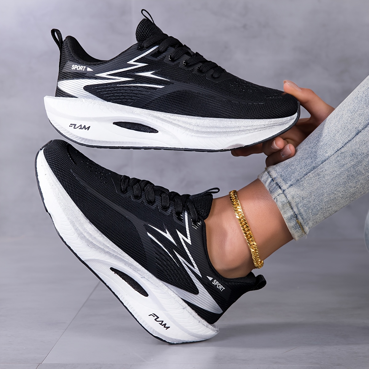 Women Sneakers Shoes Breathabl - Running Gear For Sale ulasan dan harga