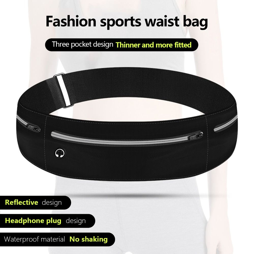 Men Waterproof Running Belt Mo - Running Gear Bag For Men ulasan dan harga