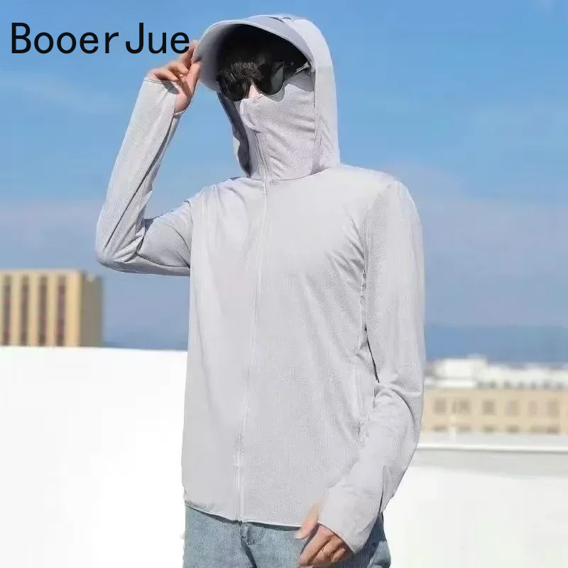UPF50+ Men's Sun Protection Th - Running Gear Men ulasan dan harga
