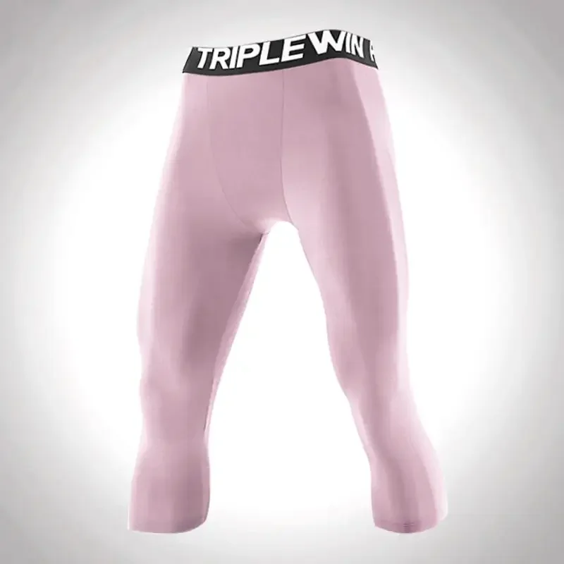 Men GYM Capri Running Tights P - Running Gear Men ulasan dan harga