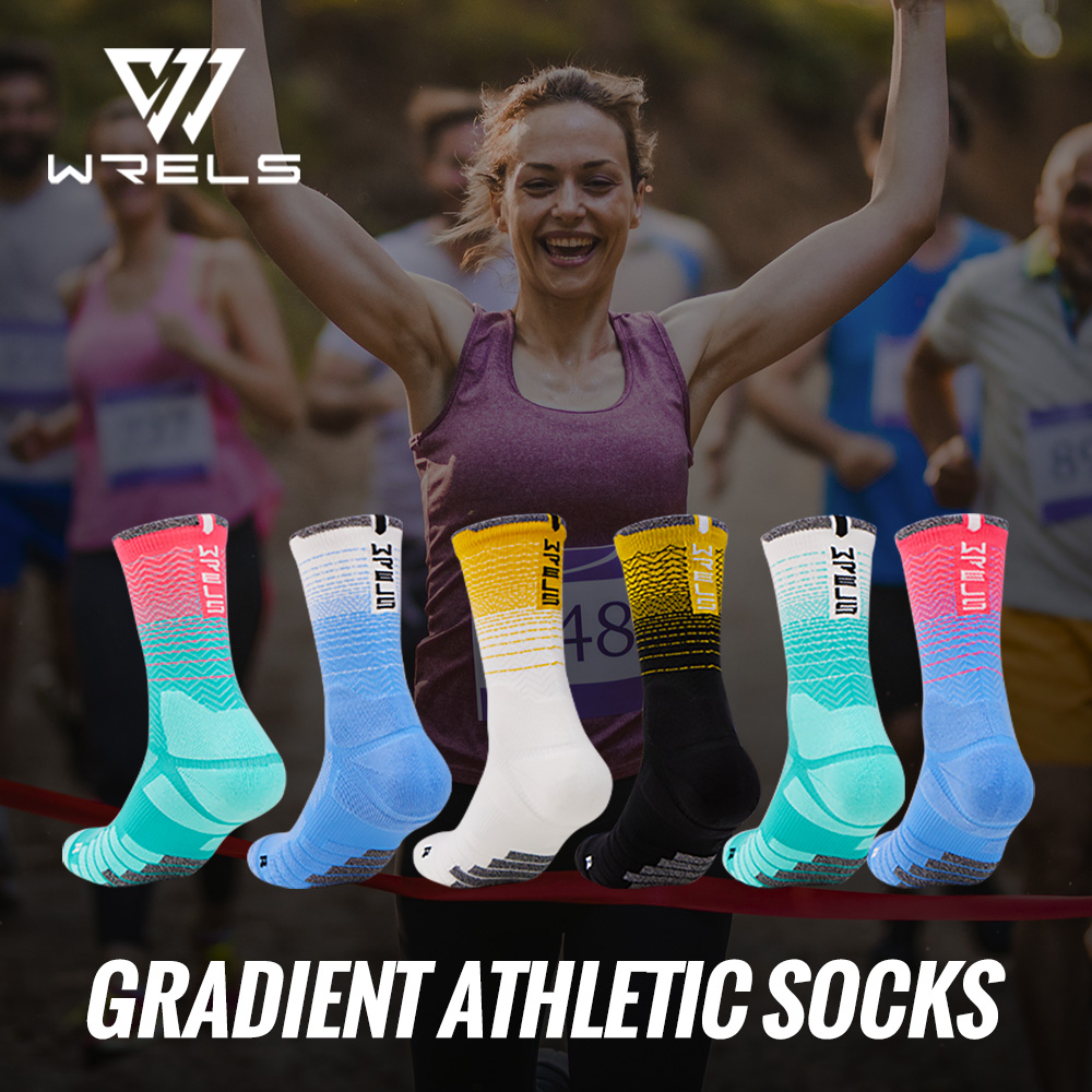 WRELS 1/2/3 Cushioned Sports A - Anti Blister Sock ulasan dan harga
