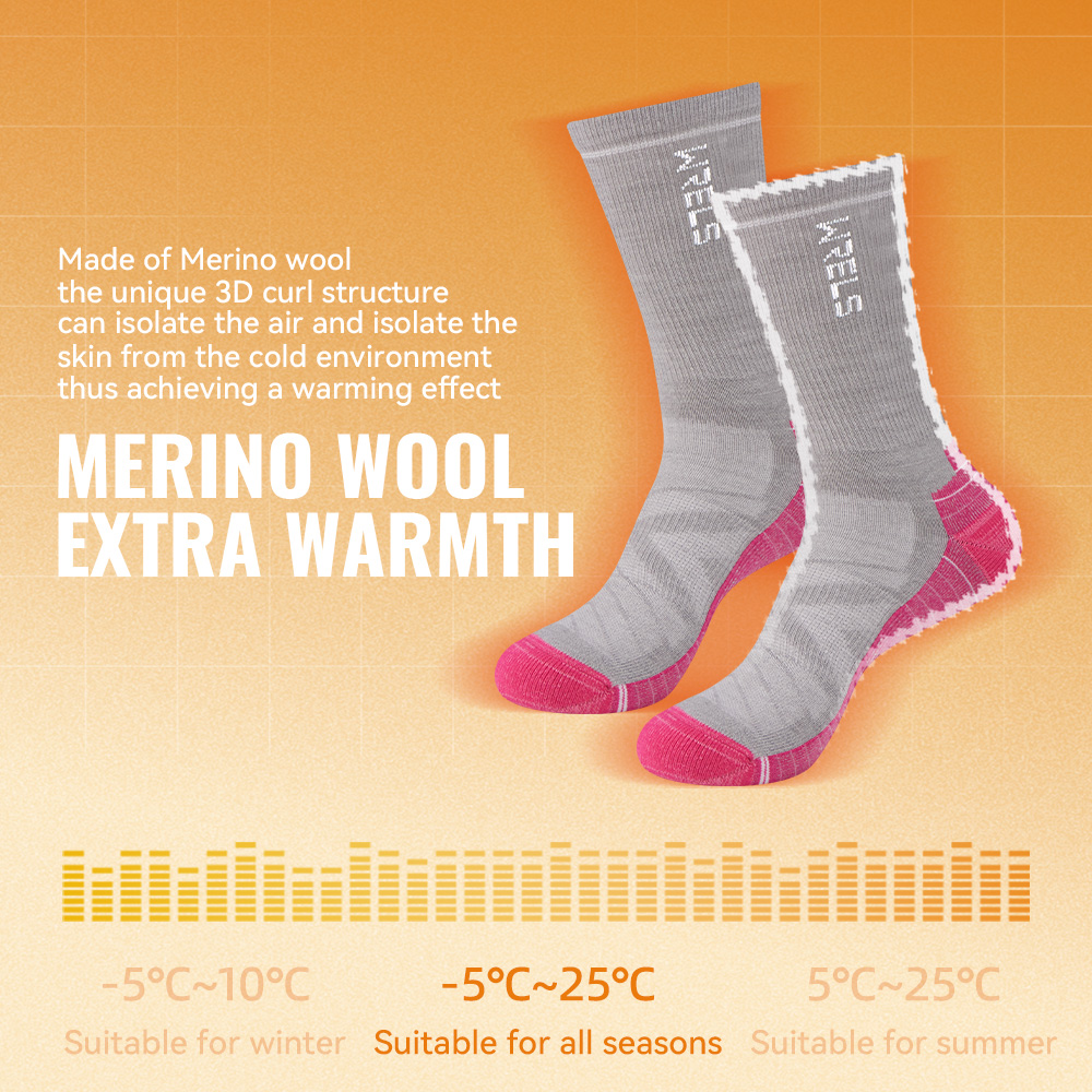 WRELS 1/2/3 Merino Wool Socks  - Anti Blister Sock ulasan dan harga