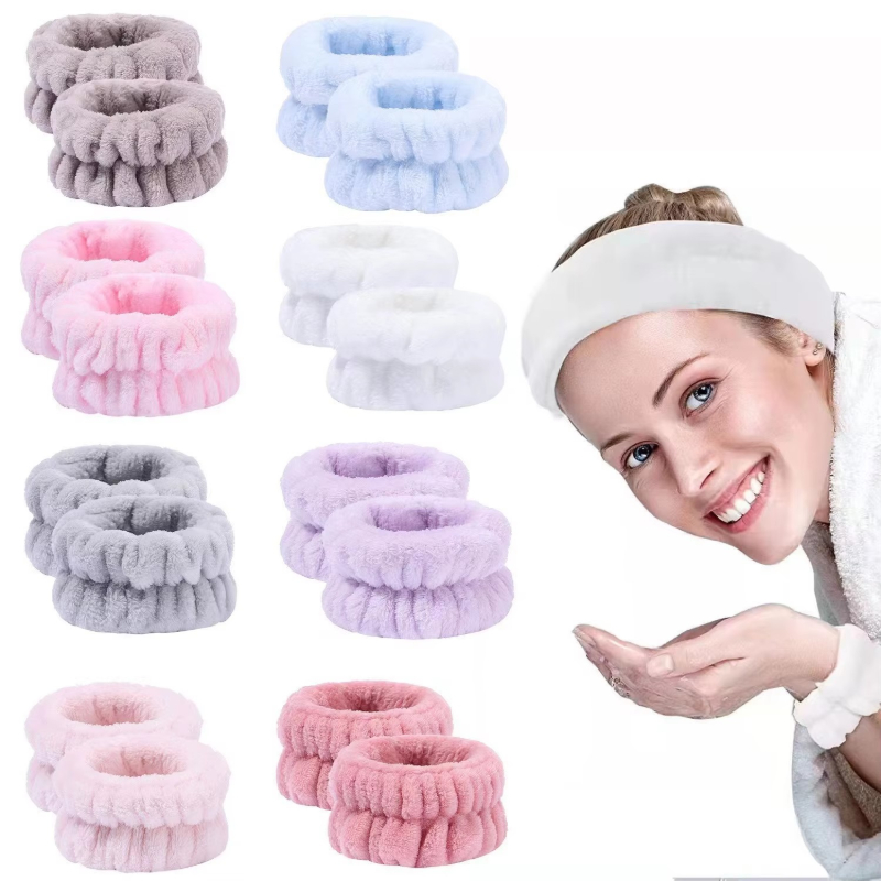 1/2/4pcs Winter Wash Face And  - Sweat Band Wrist ulasan dan harga