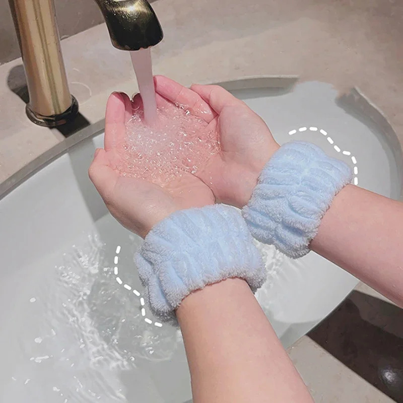 1/2/4pcs Winter Wash Face And  - Sweat Band Wrist ulasan dan harga