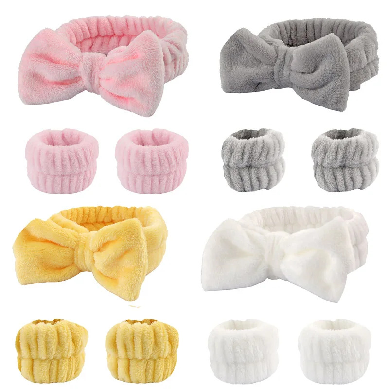 1/2/4pcs Winter Wash Face And  - Sweat Band Wrist ulasan dan harga